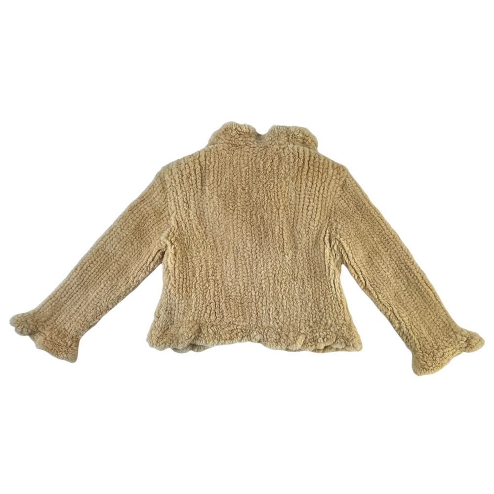 Ferragamo Shearling Ruffle Jacket - Picture 4 of 13